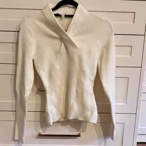 Favorite Daughter Cream Cowl Neck Sweater